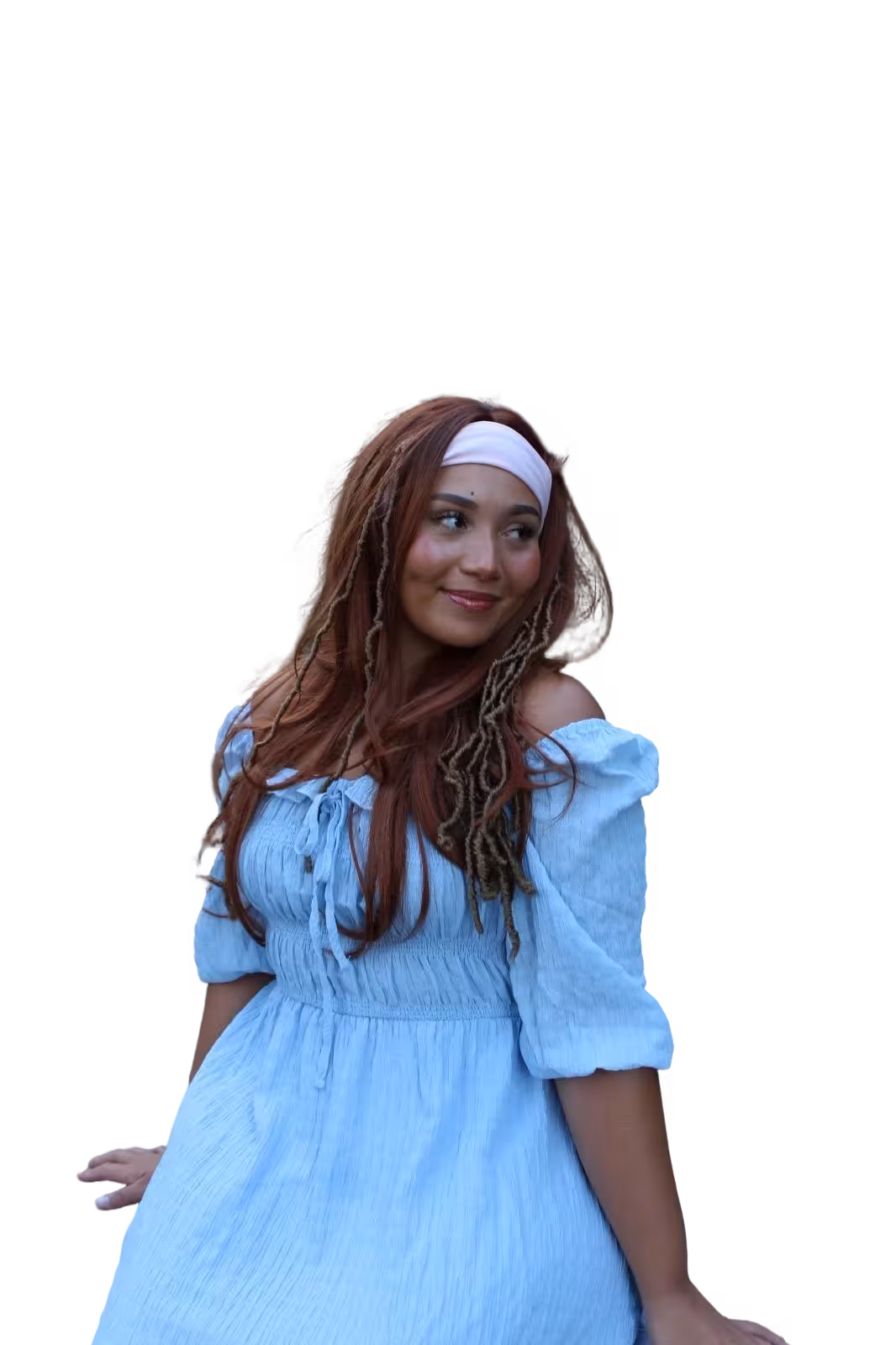 Children’s party princess entertainer smiling in costume